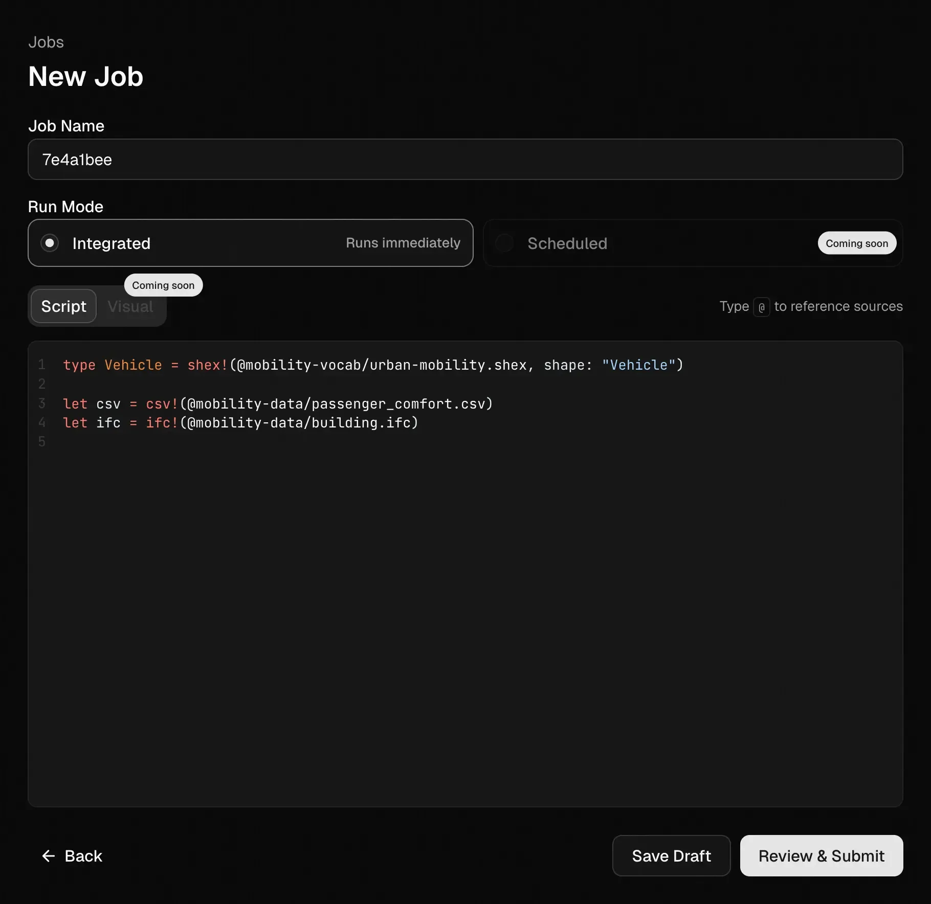 Multi-source connectors interface